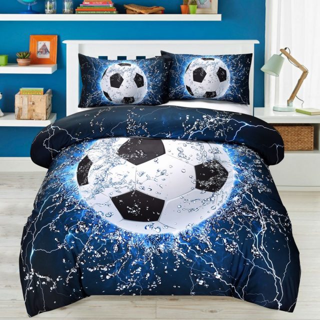 * Soccer Ball Bed Linen | Super Sale Now On.... Free Shipping