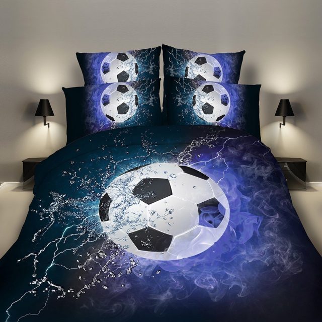 * Soccer Ball Bed Linen | Super Sale Now On.... Free Shipping